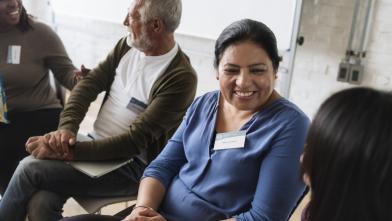 Diabetes Prevention Program people having discussion