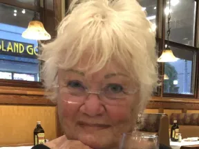 Close up photo of Lynda