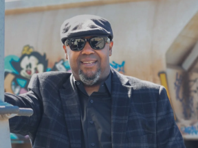 Photo of Sterling in sunglasses