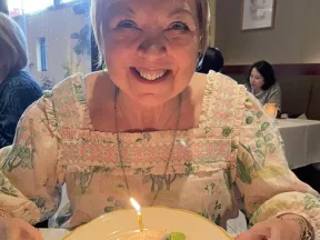 Close up photo of Donna 