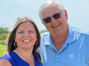 Woman with her Father