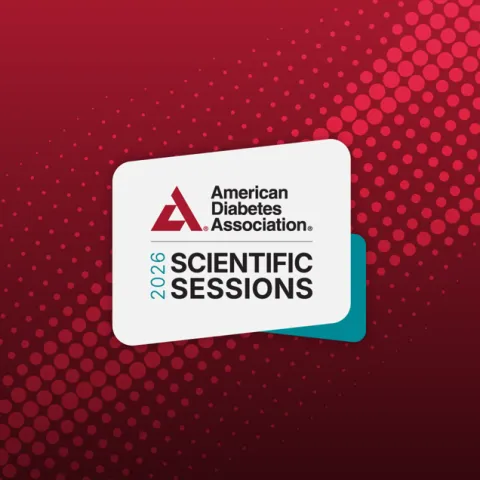 Graphic: American Diabetes Association 2026 Scientific Sessions.