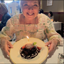 Close up photo of Donna 